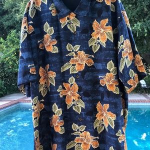 Tommy Bahama Men’s Short Sleeve Button Down Shirt Size XL